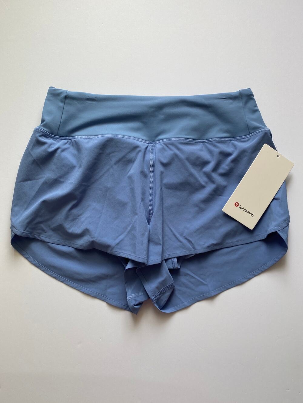 New with Tags Lululemon Speed Up HR Short - Prep Blue - Size Small